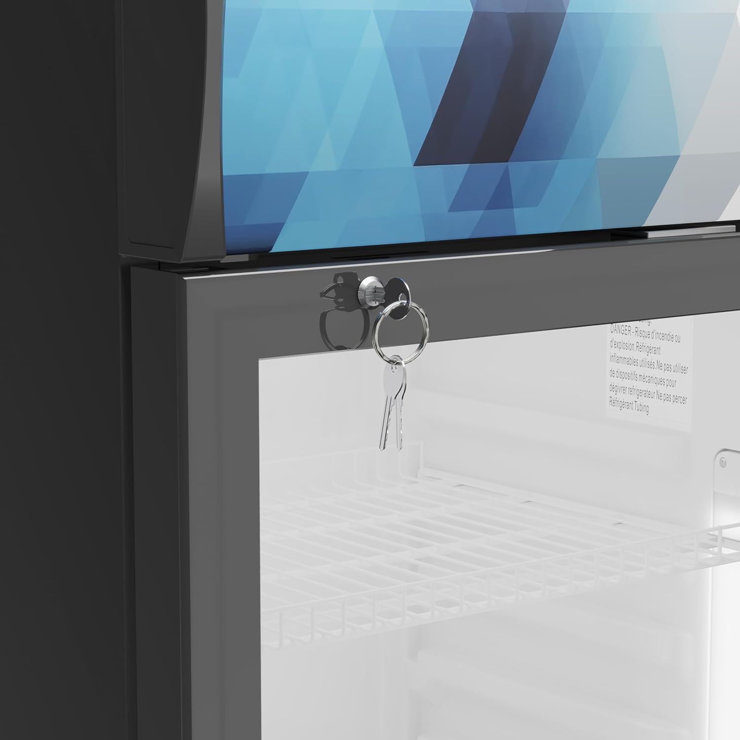 KoolMore 22 in. 9 cu. ft. Commercial One Glass Door Beverage Display Merchandiser Refrigerator Cooler, ETL Listed in Black