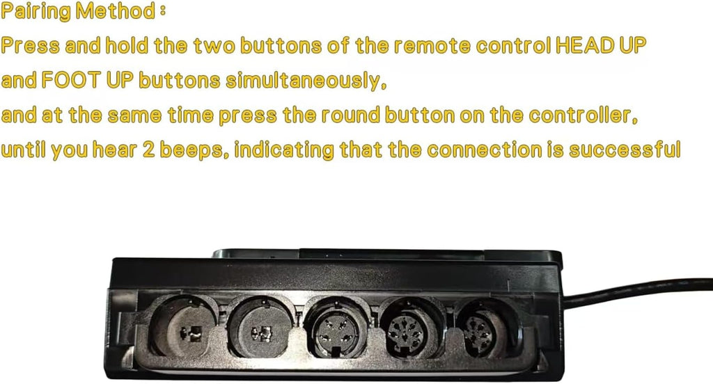 Adjustable Bed Remote for Richmat HJH109 Bed Remote Replacement and HJC18 Control Box Replacement Parts