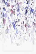 Purple Eucalyptus Watercolor Floral Rustic Leaf Light Switch Cover Plate 1 Gang No Device Blank Electrical Wall Plates Faceplate Decorative Switch Plate for Farmhouse Home Decor