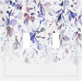 Purple Eucalyptus Watercolor Floral Rustic Leaf Decorative Switch Plates 2 Gang Double Toggle Outlet Light Switch Cover Wall Plate Electrical Faceplate for Farmhouse Home Decor