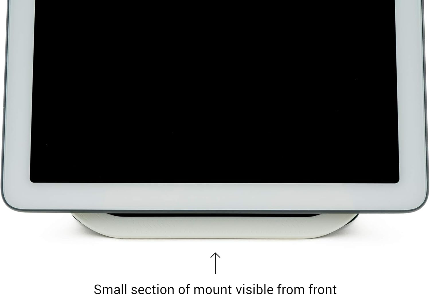 Google Nest Hub Home Kitchen Under Cabinet Mount Bracket | All Hardware Included (White)