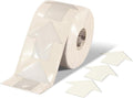 Mighty Line 5.5" Wide Solid Arrows Roll, Directional Sticker Sign Floor Marking Tape for Safety, Caution, Warning, Heavy-Duty, Peel and Stick, Adhesive, Industrial Quality, White, Pack of 200