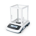 Lab Analytical Balance 500g×0.001g Accuracy Digital Lab Scale Laboratory Analytical Balance with Windshield Jewelry Scale RS232 Interface (0.001g*500g)