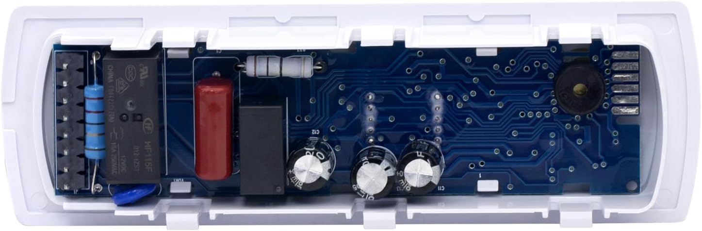 297370600 Freezer Electronic Control Board Compatible with Frigidaire, Crosley Refrigerator User Control Display Board Assembly 297366100 297241800