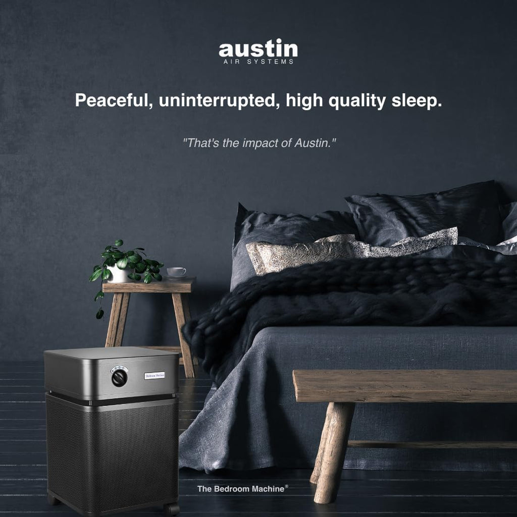 Austin Air Bedroom Machine Sandstone - Advanced 5 - Stage Filtration Air Purifiers For Home with Activated Carbon & Zeolite - Ideal as Air Purifiers for Bedroom, Model B402