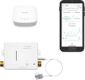 YoLink LeakStop 1-Channel for Toilets/Sinks, Auto Shutoff Valve & Leak Detector, Real-Time Monitoring, LoRa Long-Range, 2 AA Up to 5-Year Battery, App/SMS/Email Alerts – Hub Included