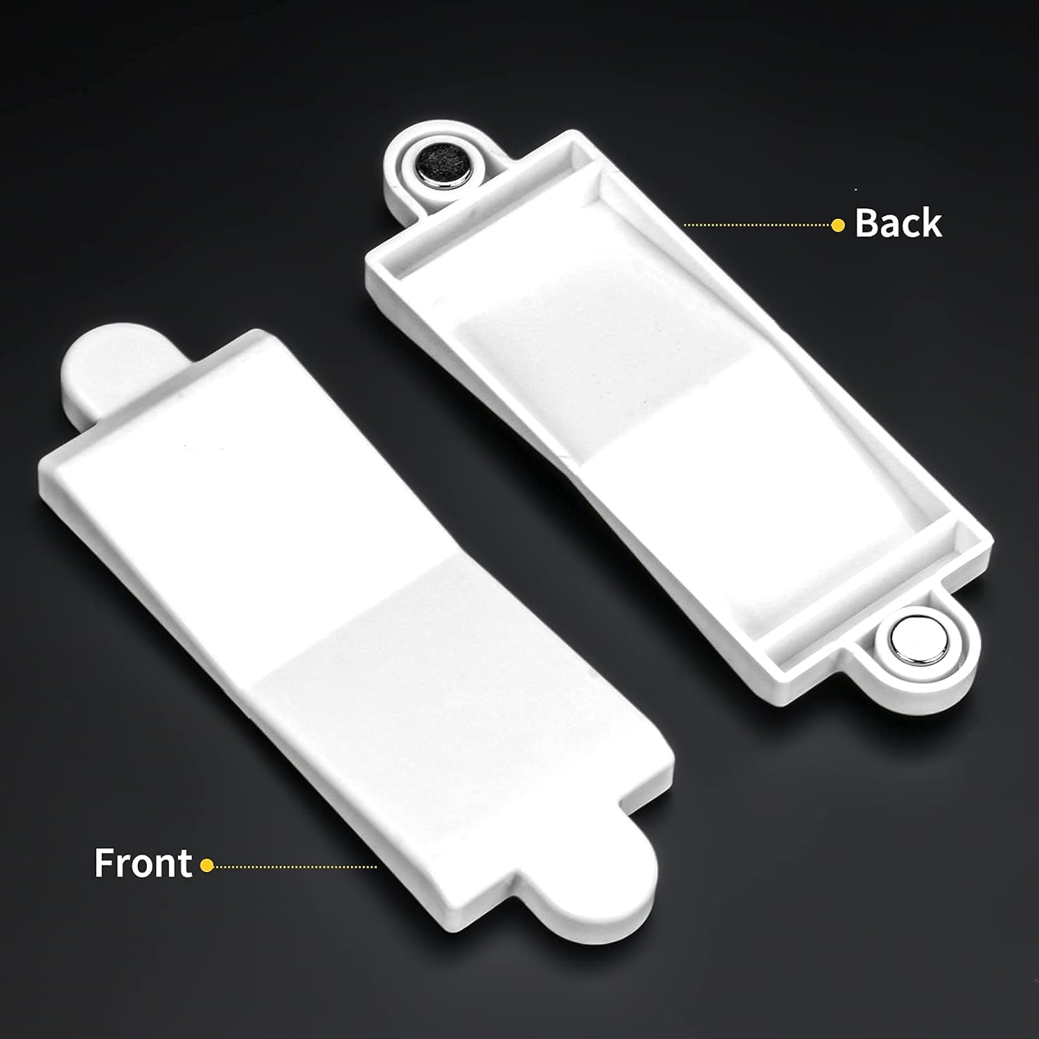Magnetic Light Switch Guard Cover- PSZEZNZ Light Switch Outlet Covers for Flat Modern Wall Switches-Child Safety Protection(White,4 Piece)