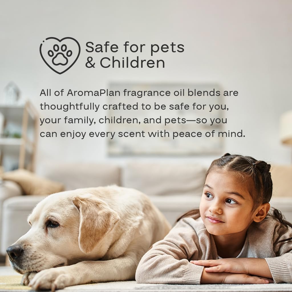 AromaPlan Hotel Scents, Inspired by A+F Fierce 5 Fl Oz (2 Pack) Luxury Aroma & Hotel Fragrance Diffuser Oil- Hotel Diffuser Oil for Aromatherapy- USA Made, Bigger Bottle, Bolder Aroma & Longer Lasting