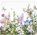 Boho Colorful Wildflowers Butterfly Green Plant Leaf Double Toggle Light Switch Covers 2 Gang Wall Plate Dual Decorative Switchplate Electrical Faceplate for Country Bathroom Bedroom Decor