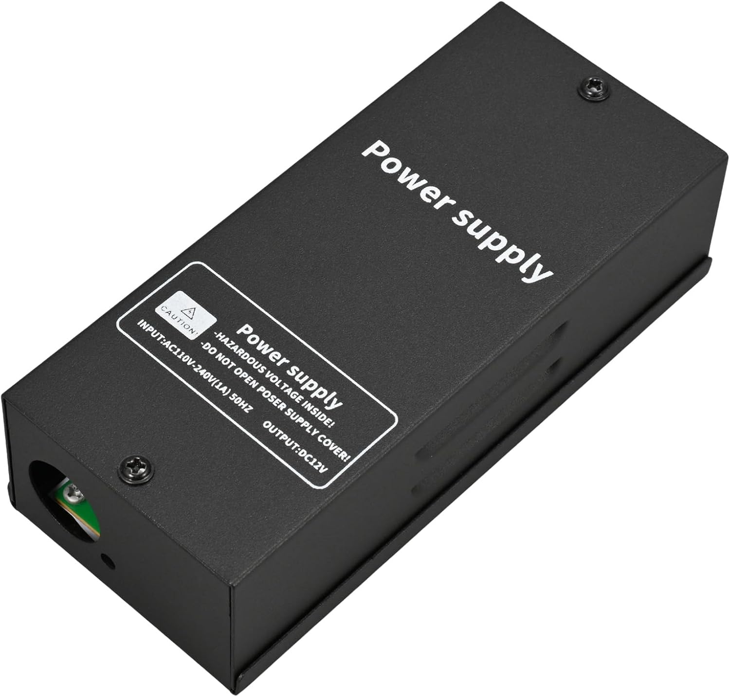 Power Supply Control for Door Access Control System DC 12V/15V 4A, Adjustable Delay Timer Metal Housing, Overload Protection, for Electric Locks, Intercoms, Doorbells, Remote Controllers