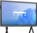 Shiarffe X5 Smart Board 4K Interactive Whiteboard EDLA-Certified All-in-One Touchscreen Digital Display Built-in 48MP Camera Mics and Speaker for Classrom Hybrid Work