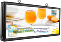P6 Outdoor LED Scrolling Sign 40x18 inch - WiFi and USB Programmable LED Sign Advertising Display with HD Scrolling Text, Images & Video for Business