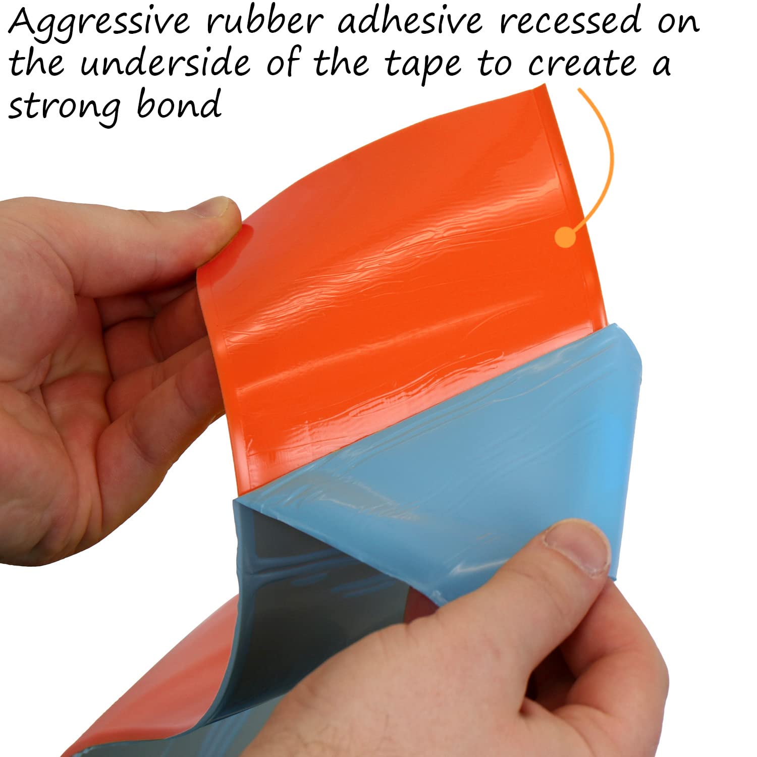 SmartSign Orange 4 inch x 100 feet Floor Marking Tape, 32 mil Vinyl Floor Tape, Superior Mark Industrial Use Safety Tape with Beveled Edges, Strong Adhesive, for Gym/Warehouse/Courts
