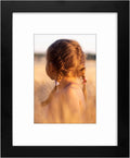 Golden State Art, 8x10 Picture Frame with Mat for 5x7 Photo - High Definition Glass Wall Mounting or Tabletop Display (Black, 1 Pack)