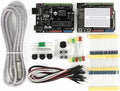 DFRobot Basic Electronics Starter Kit for Beginners - with UNO R3 Board, Compatible with Arduino IDE, 83 Labeled Components & 12 Step-by-Step Tutorials - Frustration-Free for College STEM