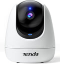 Tenda CP3 Pro 2K Indoor Security Camera with WiFi 6 & AI Baby/Pet Detection – Baby Monitor, Pet Camera for Home, One-Touch Calling, Night Vision, Military-Grade Encryption, No Subscription Needed