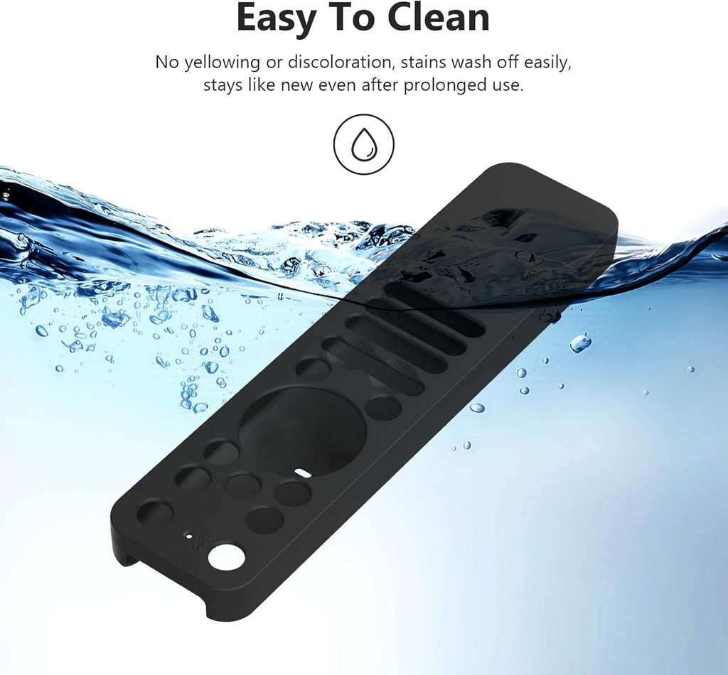 LEFXMOPHY Case Cover for LG MR25GA Remote Protector Sleeve Compatible with 2025 LG OLED Smart TV C5 B5 G5 M5 Series Remote - Black
