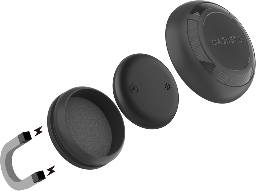 Magnetic Hidden GPS Tracker for Vehicles – Long Battery Life, No Subscription, Car Tracker Device Hidden (iOS Tracker)