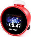 Smart Alarm Clock for Kids, AI Voice Assistant Clock with Chat, Ok to Wake Clock, 12 White Noise Sounds, Sleep Trainer, Time Management Tool, Music Player via TF/MP3 Card, Weather Forecast