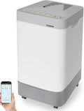Nuwave Air Purifier for Extra Large Room 2934 Sq Ft, OxyPure Smart Air Purifier with 5 Stage Filtration, Extra EZ Covers for Pet, Air Quality & Odor Sensors, Smart WiFi, Quiet Sleep Mode for Bedroom