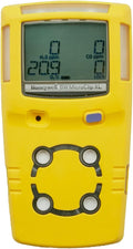ITSPWR Bundle Containing: BW Technologies MCXL-XWHM-Y – 4 Gas Detector, O2, CO, H2S, LEL, Portable, Long Runtime, IP68, and ITSPWR Carrying Case