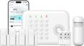Alarm System for Home Security,WiFi/4G Home Alarm System with DIY,Remote Control App Alert Door Window Sensor Motion Detection No Monthly Fee Compatible with Alexa & Google