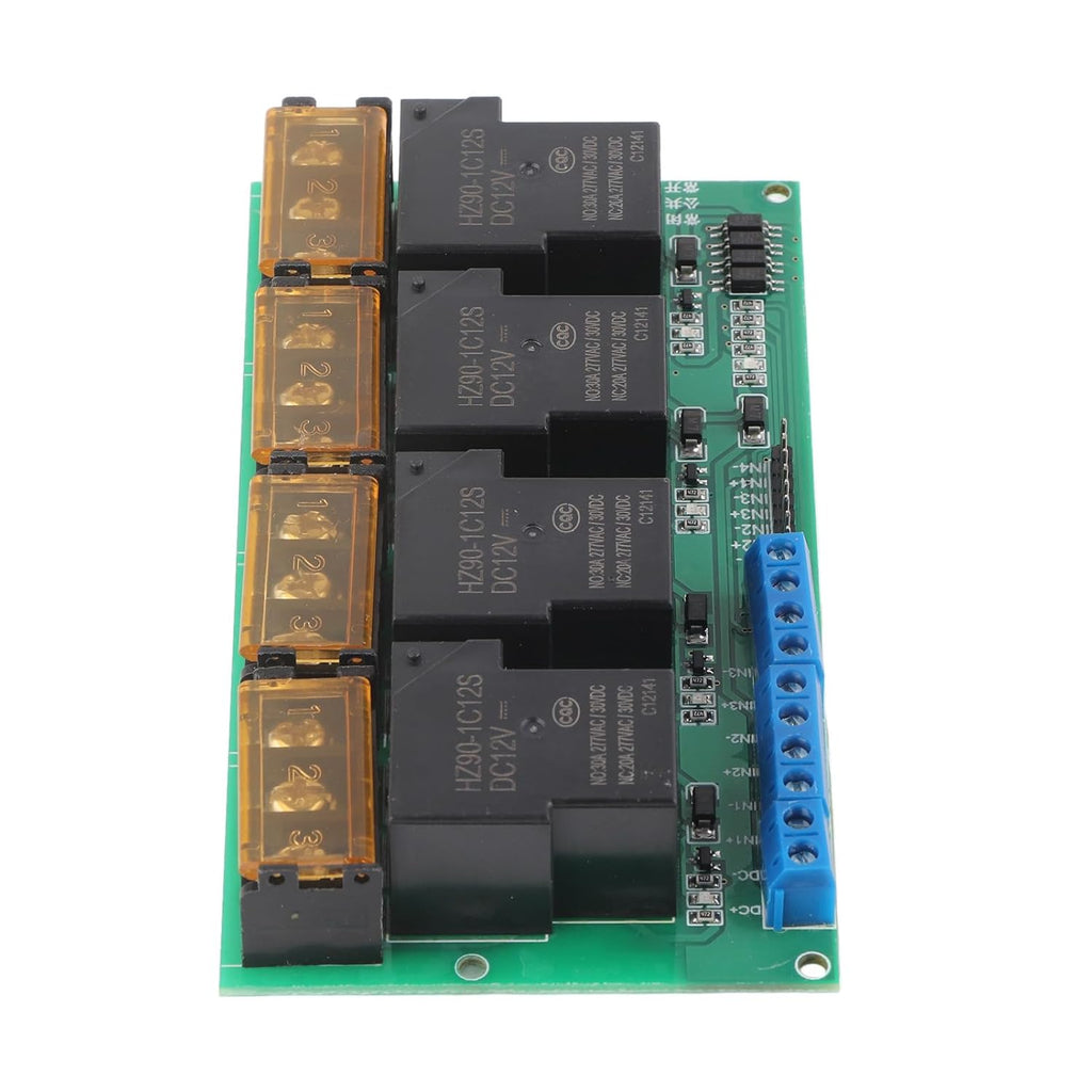 30A 4 Channel Relay Module Expansion Board for DSP AVR ARM (12VDC)