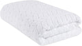 BAGNO MILANO Turkish Bath Towels, Soft Plush Jacquard Luxury Bath Towels, Quick Dry Towel Set (White, Bath Sheet)