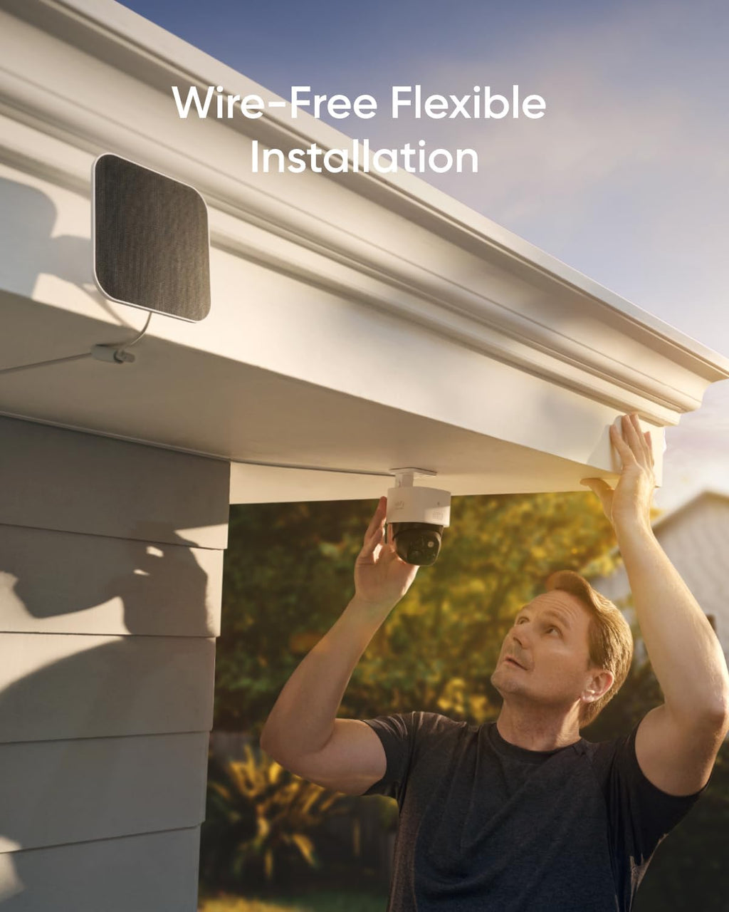 eufy Security SoloCam S340 2-Cam Kit (HomeBase S380), Solar Security Camera, Wireless Outdoor Camera, 360° Pan and Tilt Surveillance, No Blind Spots, 2.4 GHz Wi-Fi, No Monthly Fee