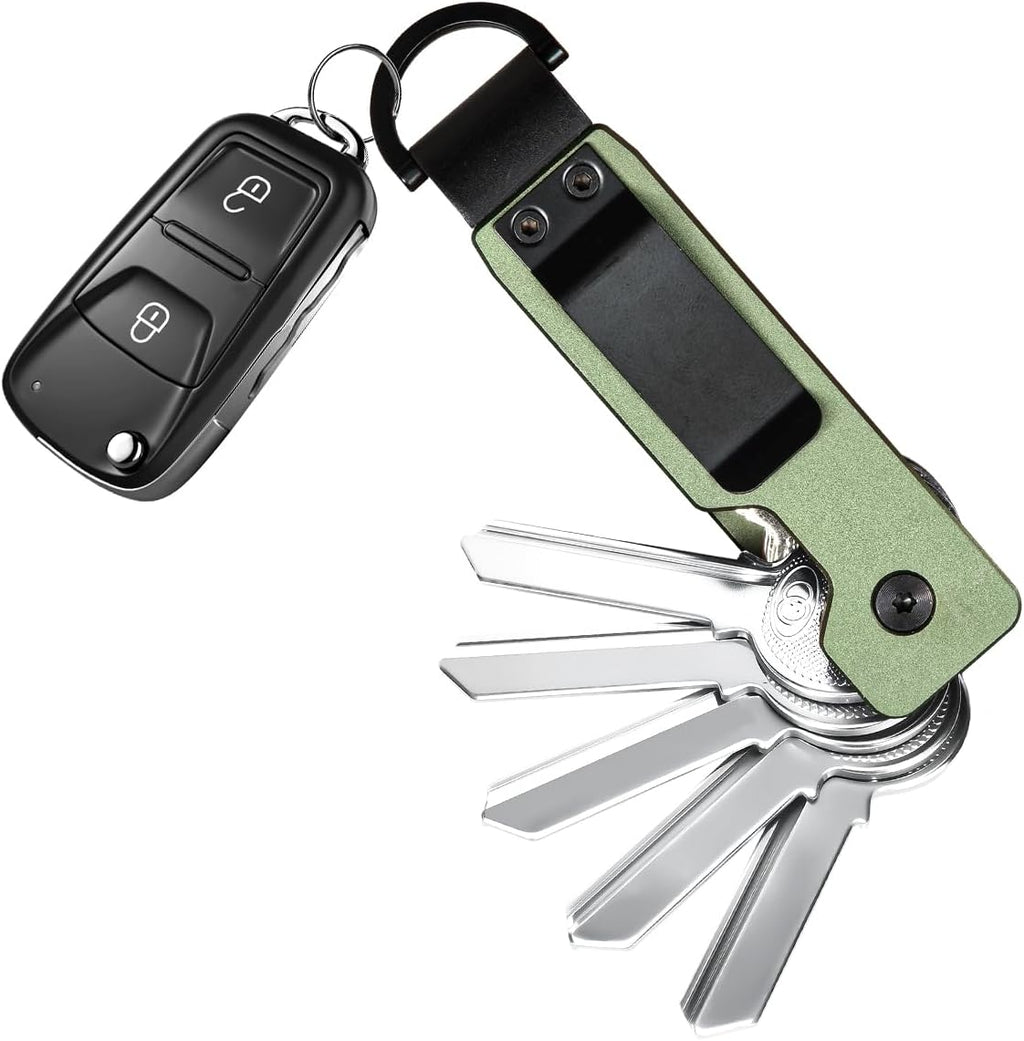 Keychain Key Holder Keychain Tile For Men/Women Key Finder Ring/Organizer for Car Keys Keyring Accessories 2-5 Keys