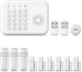 PGST Wireless Home Security Systems,4G/WiFi Home Alarm System,13 Pieces Kits with DIY Door and Motion Sensors,Phone APP Alerts,Work with Alexa,24/7 Real-time Monitoring for Home,Villa,Kids Safety