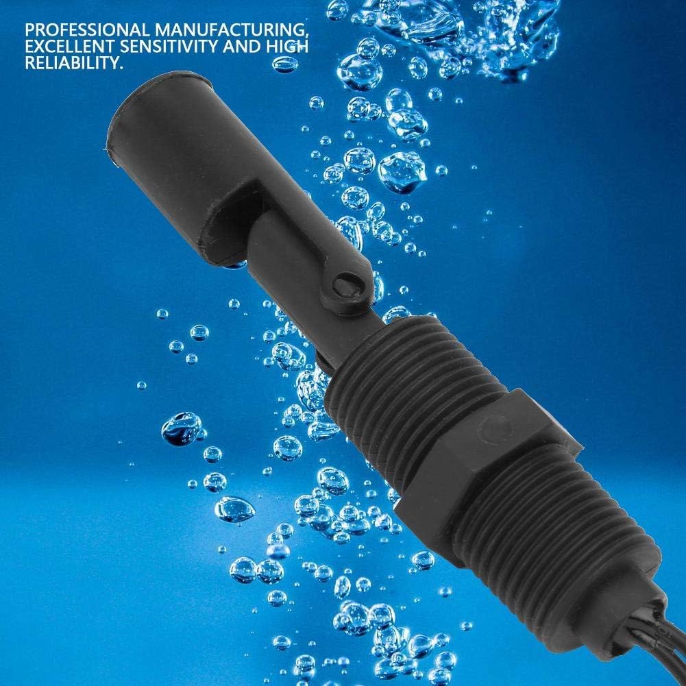 Walfront 2Pcs PP Water Level Sensor Water Level Sensor Control Horizontal Liquid Mount Switch for Measuring Level(A), Liquid