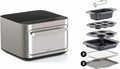 Brava Oven Bake & Breakfast Set: 10-in-1 Touchscreen Countertop Smart Oven, Air Fryer, 6-Slice Toaster, Slow Cooker, Reheater, Dehydrator, Rice Cooker, Healthy & User Friendly, Auto-Shut Off, 1800W