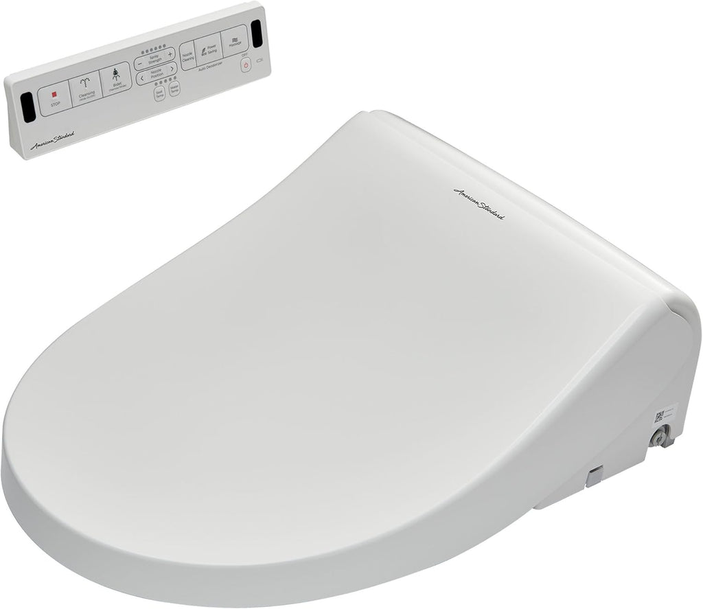 American Standard 8012A80GRC-020 Advanced Clean AC 2.0 SpaLet Bidet Seat with Remote Control Operation, White