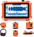 PQWT 125D Indoor&Outdoor Underground Water Leak Detector, Wall & Ground Water Pipe Leak Detection Measurement Depth 19.68ft/6m