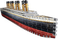 Wrebbit3D Titanic 3D Puzzle | 440 Jigsaw Puzzle Pieces | Historical Ship and Mythical Boat from Film and Movie