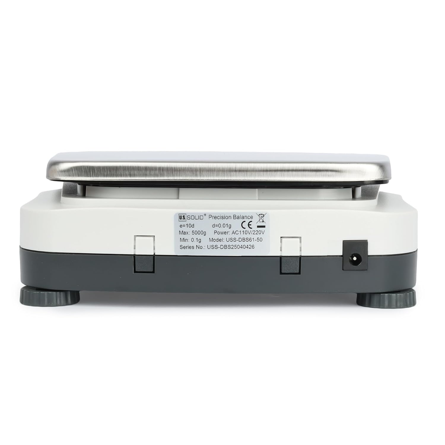 U.S. Solid Precision Lab Scale 5000g x 0.01g Analytical Balance RS232 Interface, 19 Measurement Units