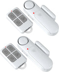 Wireless Door Alarm When Opened with Remote (2 Pack), Window Sensor Alarms for Home Security, Kids Safety, Dementia, Sliding Glass Door, 120dB Burglar Alert for House Garage/Apartment/Business Entry