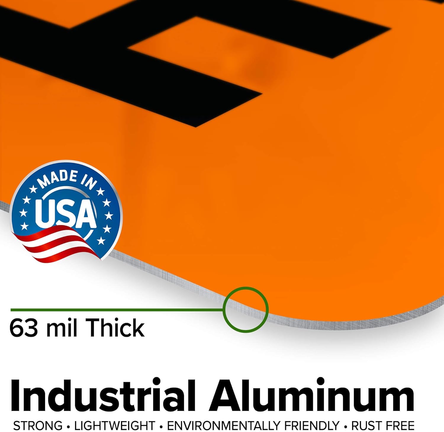 Custom warning Sign, OSHA Sign, 24x30 Inches, Rust Free .063 Aluminum, Fade Resistant, Made in USA by My Sign Center