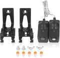 Garage Door Opener Safety Sensor Kit with Bracket, ABS Raynor Pilot Garage Door Safety Sensor for Liftmaster, Chamberlain, Sears, Raynor, Garage Door Opener