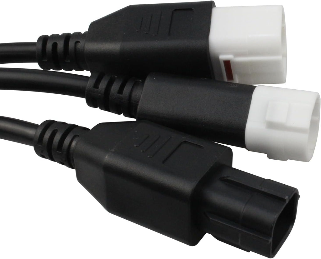 OBD2 Diagnostic Cable Fit for Yamaha Kline Euro5 16 Pin to 3Pin 4Pin 6Pin OBD2 3 in 1 Diagnostic Adapter,OBD2 to OBD1 6/4/3 pin Plug Adapter for Honda Guzzi Kawasaki Suzuki Motorbike