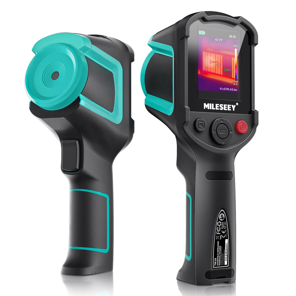 MILESEEY TR10 Thermal Imaging Camera,Super Resolution 192 x 192 Thermal Camera,25 Hz Refresh Rate, -4°F to 1022°F Handheld Infrared Imager,8-Hour Battery Life Infrared Camera