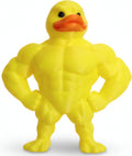 3D Printed Muscle Duck Figurine, Funny Desk Decor Collectible Statue, Muscular Duck Desktop Figurine, Gifts for Gym People, Gym Decor for Men, Bodybuilder Duck Collectible Desktop Sculpture (Large)