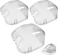 Rear Cover for Automatic Microchip Cat Pet Feeder - Prevents Persistent Pet from Getting Food from The Back of The Feeder (3 Pack)