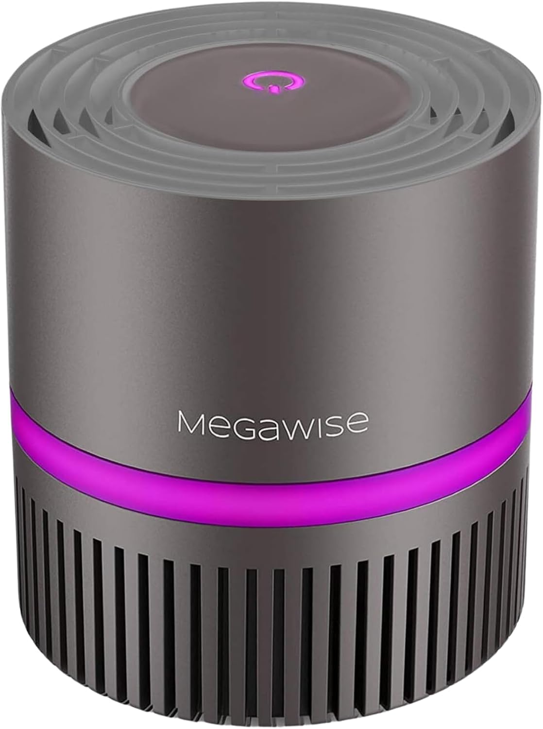 MEGAWISE H13 HEPA Air Purifier for Home & Office, Desktop Air Cleaner with True HEPA Filter, Ultra-Quiet, Compact Design – EPI810 (Black, No Light)