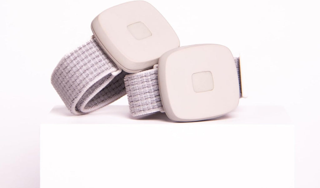 Bilateral Stimulation Tool, Dual Vibration Units with Adjustable Straps, EMDR Therapy Device for Children and Adults