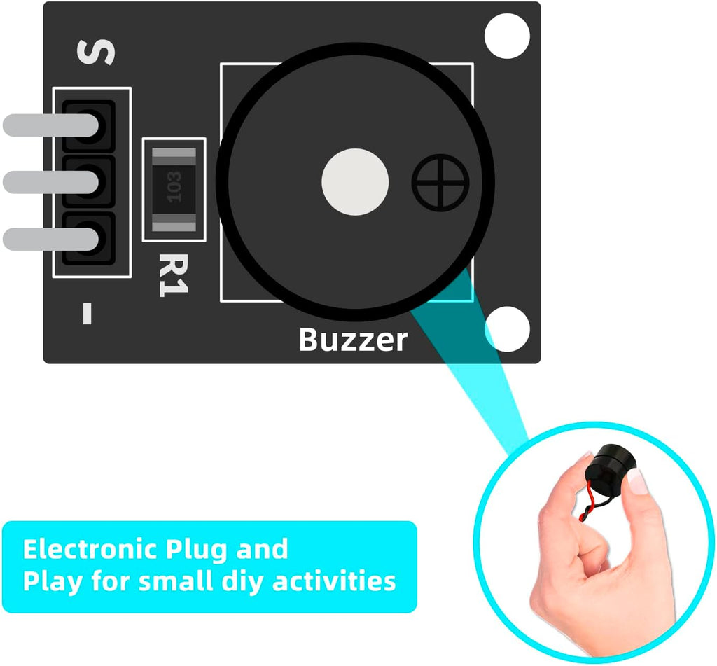 30Pcs DC 12V Electronic DC Buzzer 5v Alarm Active Piezo Beep Sound ABS Housing 85dB Wired Connector Black