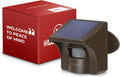 eMACROS Safeguard-Ultra Solar Driveway Alarm with App,1/2 Mile Range, Weatherproof Home Security System(Single Sensor)