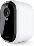Arlo Essential XL Security Camera 2K | Indoor - Outdoor | 2nd Gen | 4X Longer Battery | Wire-Free with Spotlight, 2-Way Audio, Color Night Vision, Live Stream, Motion Activation, Notifications-White