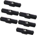 Rechargeable Smart LED Motion Sensor Ambient Light, Punch-Free Smart Sensor Magnetic Rechargeable LED Lights, Color Changing Motion Sensor Light for Stairs, Wardrobe, Cabinet (6, Black-RGB 7colors)